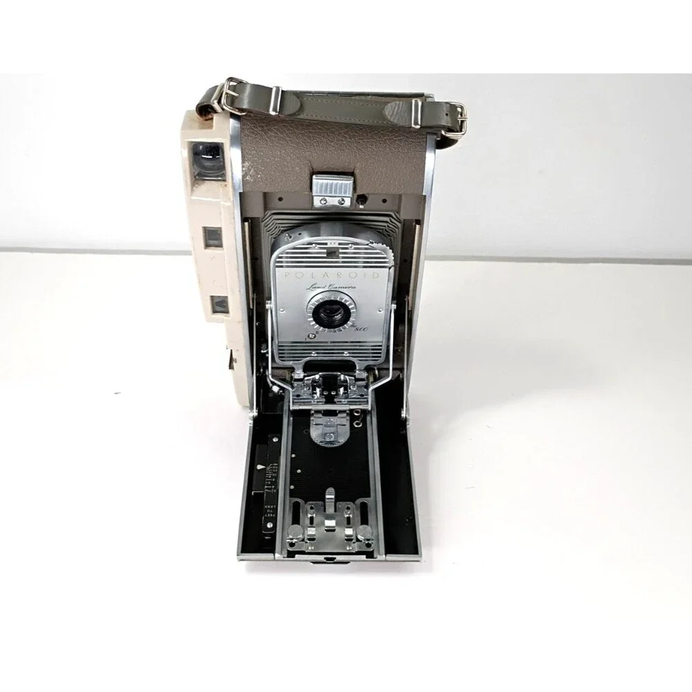 Polaroid Land Camera 800 Diffuser Light Manual Bulb 1957 Vintage NOT TESTED